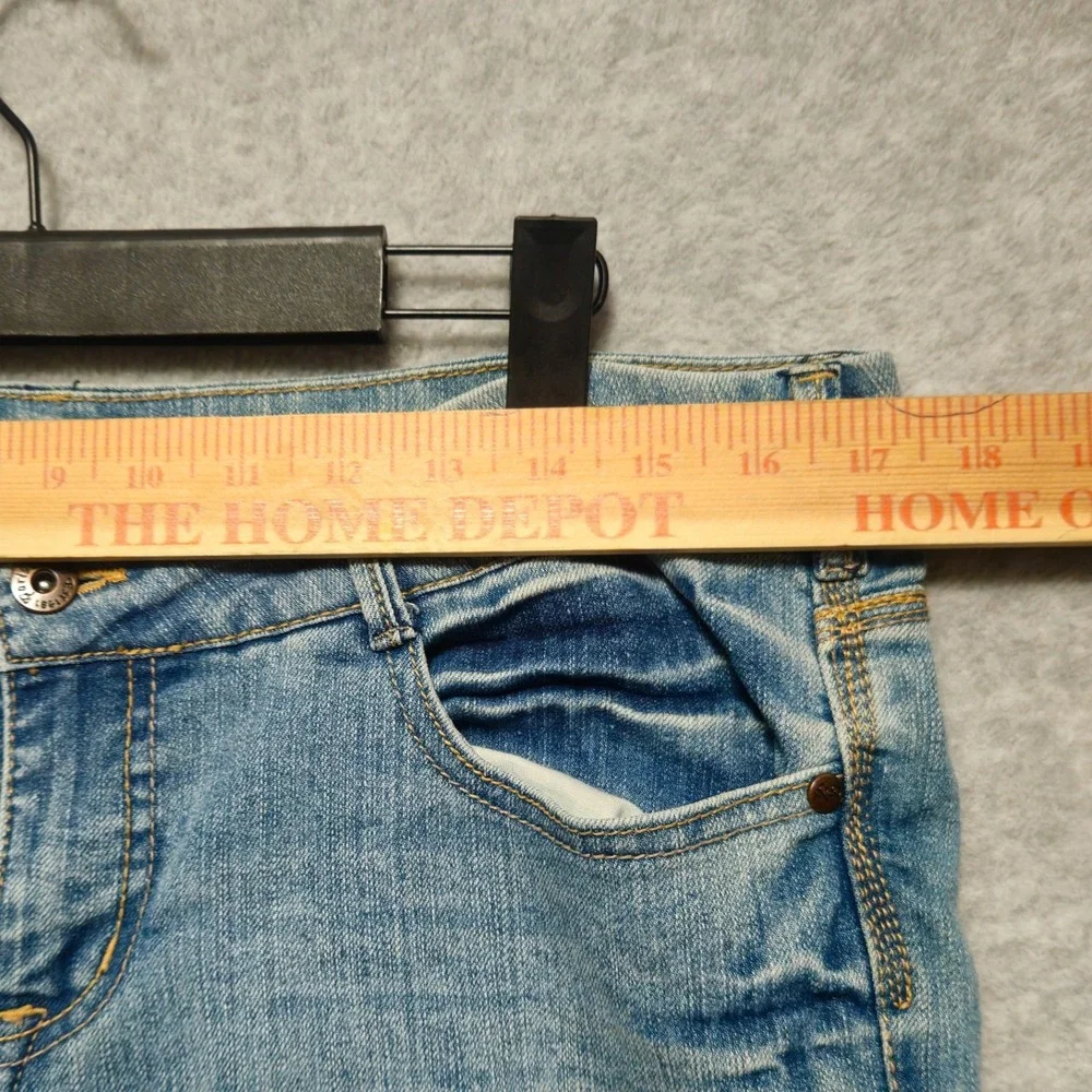 Vintage Paris Blues Womens 33 Juniors Size 13 Bootcut Jeans Stretch Denim‎